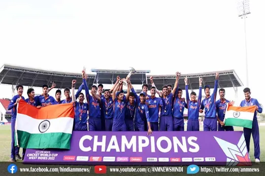 भारत पांचवीं बार बना चैंपियन