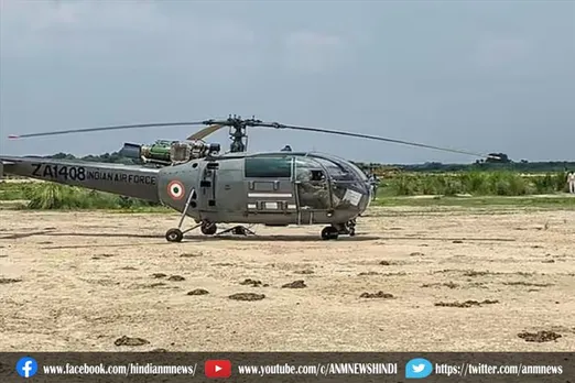 अरुणाचल प्रदेश में थलसेना का चीता हेलीकॉप्टर क्रैश