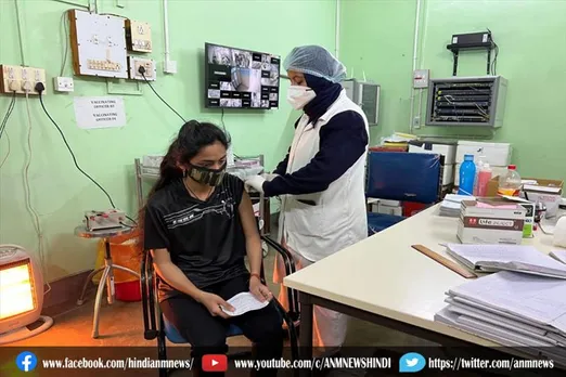 कस्तूरबा गांधी अस्पताल चिरेका में बूस्टर डोज़ का टीकाकरण आरंभ