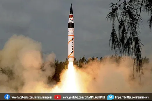 भारत ने अग्नि-5 मिसाइल का किया सफल परीक्षण