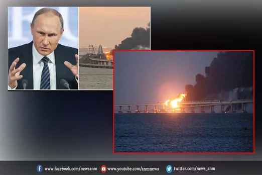 पुतिन ने रूस-क्रीमिया पुल धमाके के लिए यूक्रेन को ठहराया जिम्मेदार