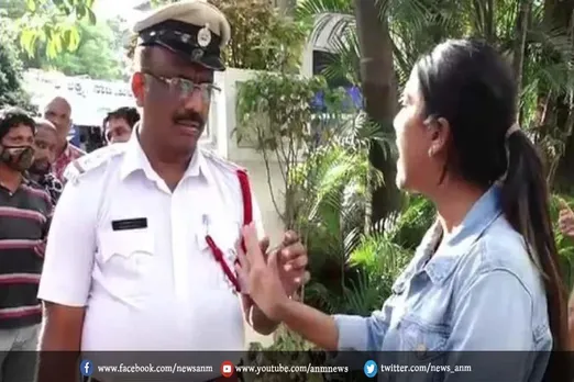 BMW से सिग्नल तोड़ पुलिस कर्मियों से भिड़ी भाजपा विधायक की बेटी