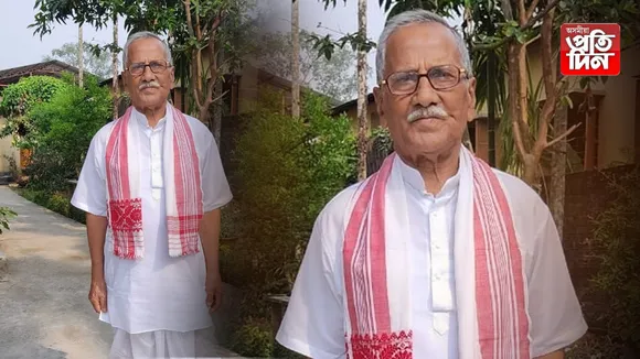 বিশ্বনাথ চাৰিআলিৰ বিশিষ্ট ব্যক্তি ভবেন গোস্বামীৰ মৃত্যু