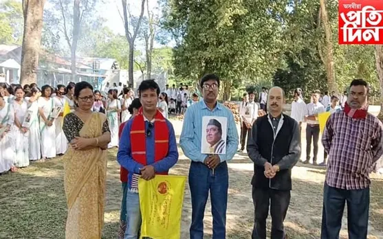 অসমীয়া ছবিৰ প্ৰচাৰৰ বাবে অসমৰ পৰা অৰুণাচললৈ যাত্ৰা সমীৰ ৰয়ৰ...