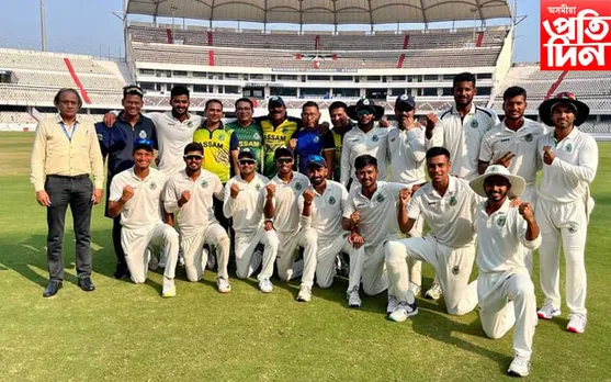 ৰঞ্জী ট্রফীত হায়দৰাবাদৰ বিৰুদ্ধে অসমৰ জয়, ৰিয়ান পৰাগৰ দুৰ্দান্ত প্ৰদৰ্শন...