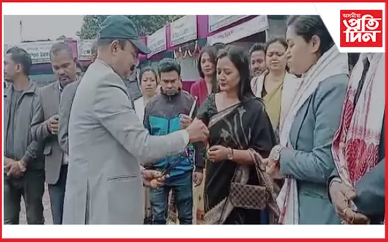 গোলাঘাটত অনুষ্ঠিত কৃষক মেলাৰ সফল সামৰণি