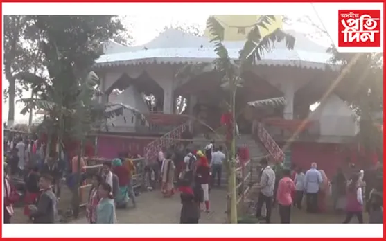 নুমলীগড়ৰ ঐতিহাসিক বাবাথানত ভক্তৰ লানি নিচিগা সোঁত...