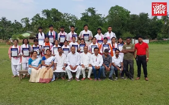 মায়ঙৰ শংকৰদেৱ শিশু নিকেতনত সম্বৰ্ধনা  সভা...