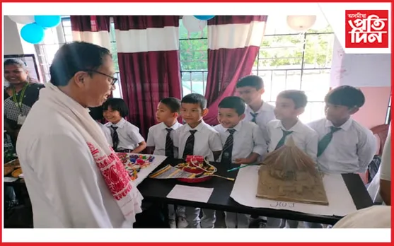 ধেমাজি এচ এফ এচ স্কুলত বিজ্ঞান প্ৰদৰ্শনী...