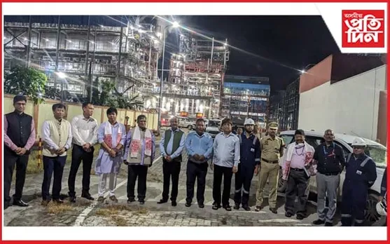 ৰাজ্যপাল গোলাপ চান্দ কাটাৰীয়াৰ অসম পেট্ৰকেমিকেল পৰিদৰ্শন...