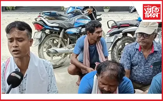 বিধ্বস্ত ৩৭ নং ৰাষ্ট্ৰীয় ঘাইপথ : ধূপ-দীপ লৈ প্ৰাৰ্থনা কাজিৰঙাবাসীৰ