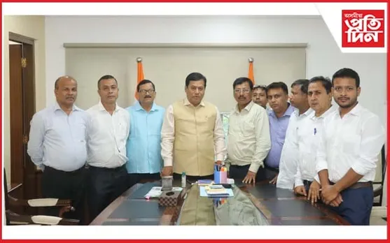 নামৰূপ সাৰ কাৰখানাৰ ভৱিষ্যত সন্দৰ্ভত কেন্দ্ৰীয় মন্ত্ৰীক সাক্ষাৎ সজাতি দলৰ