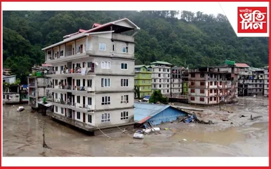 ছিকিমত দুৰ্যোগ ঘোষণাঃ সেনা জোৱানসহ  ১০২ জন এতিয়াও সন্ধানহীন, ১৪ জনৰ মৃত্যু...