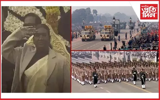 দিল্লী কৰ্তব্য পথত ৭৫ সংখ্যক গণৰাজ্য দিৱস উদযাপন
