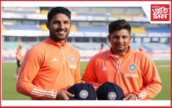 ইংলেণ্ডৰ বলাৰৰ সন্মুখত ভাৰতৰ অনভিজ্ঞ বেটাৰৰ অগ্নিপৰীক্ষা : অভিষেক ঘটিব ছৰফৰাজ-জুৰেলৰ