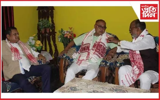প্ৰাক্তন মন্ত্ৰী নুৰজামাল সৰকাৰৰ আশীষ ল'লে শোণিতপুৰৰ বিজেপি প্ৰাৰ্থী ৰঞ্জিত দত্তই