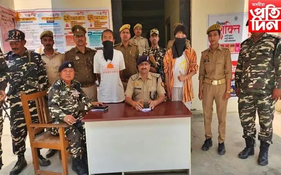 অবৈধভাৱে ভাৰতত প্ৰৱেশঃ গ্ৰেপ্তাৰ ২ চীনৰ নাগৰিক