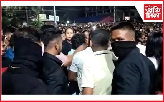 ৰুদ্ৰেশ্বৰত জুবিনৰ অনুষ্ঠানত সাংবাদিক নিগ্ৰহৰ ঘটনা..