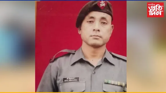 মনিপুৰত সন্ত্ৰাসবাদীৰ গুলিত নিহত আছাম ৰাইফলছৰ জোৱান