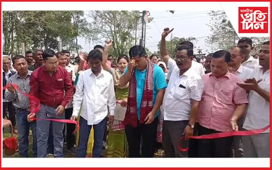 কাজলগাঁৱত বিপিএফ দলৰ নিৰ্বাচনী কাৰ্যালয় মুকলি 