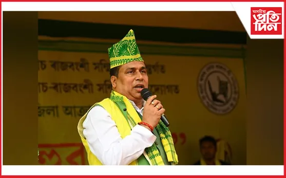 অসমৰ জনজীৱনত কোচ-ৰাজবংশীৰ যথেষ্ট অৰিহণা আছেঃ জয়ন্ত মল্লবৰুৱা