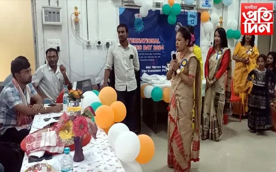 হাটশিঙিমাৰী জিলা চিকিৎসালয়ত আন্তঃৰাষ্ট্ৰীয় ধাত্ৰী দিৱস উদযাপন