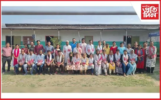 এশ শতাংশ উত্তীৰ্ণৰে ভিজন একাডেমী চিনিয়ৰ ছেকেণ্ডাৰী স্কুলৰ সফলতা..