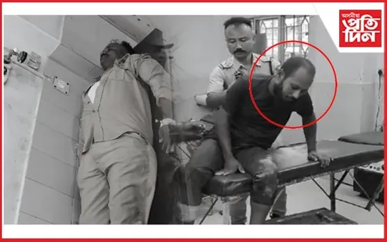 কাছাৰত অপহৰণকাৰীলৈ লক্ষ্য কৰি আৰক্ষীৰ এনকাউন্টাৰ