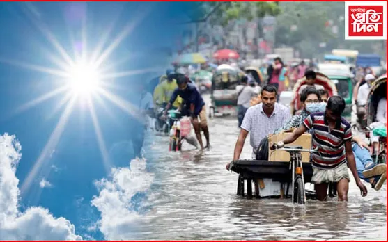 গ্রীষ্ম প্রবাহে দহিব দেশৰ উত্তৰ অংশ! আনফালে অসম-মেঘালয়ত প্ৰৱল বৰষুণ...