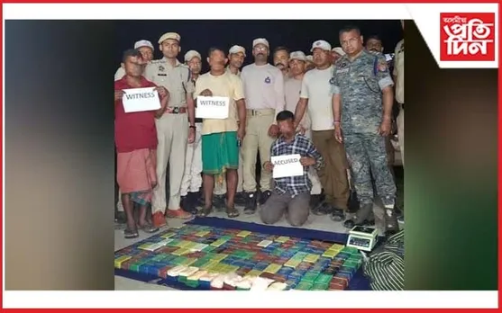 কাছাৰত ৮ কোটি ৫০ লাখৰ নিচাযুক্ত সামগ্ৰী জব্দ