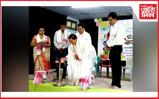 অসম চৰকাৰৰ সাংস্কৃতিক পৰিক্ৰমা বিভাগৰ উদ্যোগত বৰগীত-কামৰূপী লোকগীতৰ কৰ্মশালা...