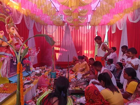 বালাজান তিনালিত শ্ৰীশ্ৰী গণেশ চতুৰ্থী উদযাপন