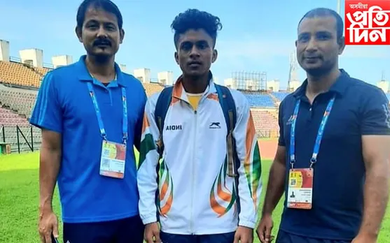 যুৱ অলিম্পিক-২০২২ত স্বৰ্ণ পদক অর্জন ঘিলামৰাৰ ইন্দিবৰৰ
