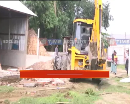 মৈৰাবাৰীৰ জমিউল হুদা মাদ্রাছাত উচ্ছেদ অভিযান জিলা প্ৰশাসনৰ