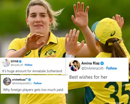 'It's huge amount for Annabel Sutherland' - Fans react as Delhi Capitals pick star Aussie all-rounder for 2 crores in WPL Auction