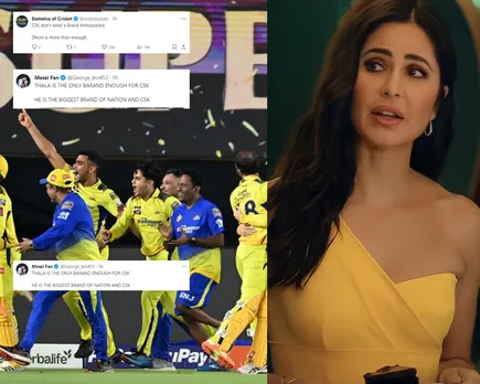 'RCB ko daga de diya' - Fans react as Kartrina Kaif reportedly named as brand ambassador of CSK for IPL 2024