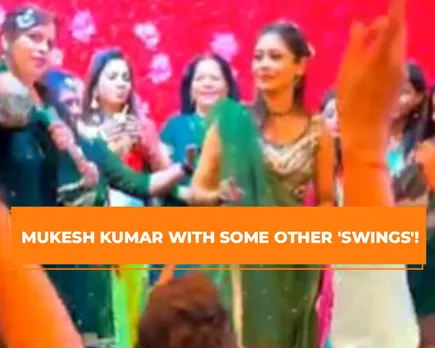 WATCH: Mukesh Kumar dances dances with his wife Divya Singh on 'lolipop' song, video goes viral