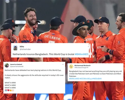 'Khatarnaak World Cup hai bhai' - Fans react Netherlands beat Bangladesh by 87 to register second win in ODI World Cup 2023