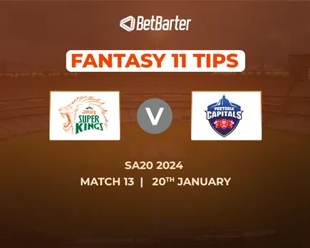 JSK vs PRC Dream11 Prediction, Fantasy Cricket Tips, Match 13 Today's Playing 11 and Pitch Report for SA20 2024