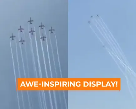 WATCH: Indian Air Forces display Aerobatic skills during ODI World Cup 2023 final
