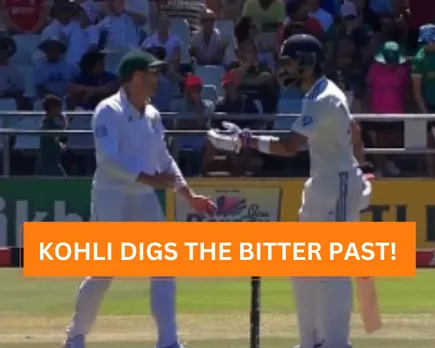 WATCH: 'It was way higher than...' - Virat Kohli sarcastically reminds Dean Elgar about latter's infamous LBW survival in Cape Town Test of 2021