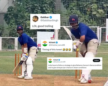'What a timing sir ji' - Fans react as Ajinkya Rahane shares practice videos amid India's heartbreaking loss to South Africa