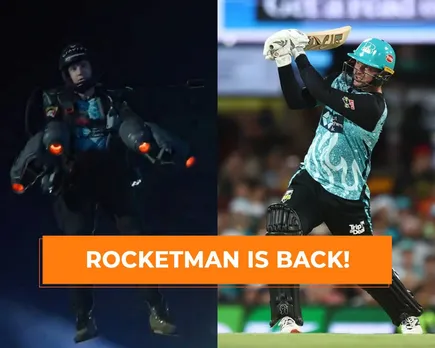 WATCH: Rocketman show lits up opening game of Men's Big Bash League 2023-24
