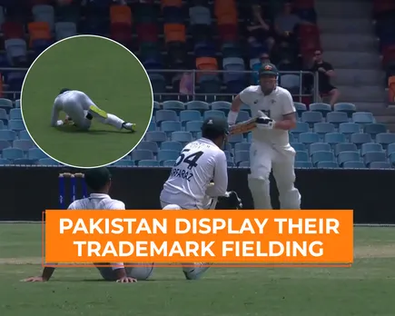 WATCH: Pakistan's fielding blunder concedes 7 runs in single ball during practice match on tour of Australia