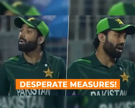 WATCH: Mohammad Rizwan’s hilarious DRS antics leaves everyone bemused