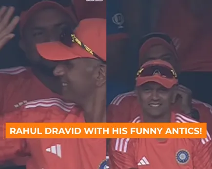 WATCH: Rahul Dravid's 'celebrity' reaction on his batting heroics makes Virat Kohli laugh hard, video goes viral