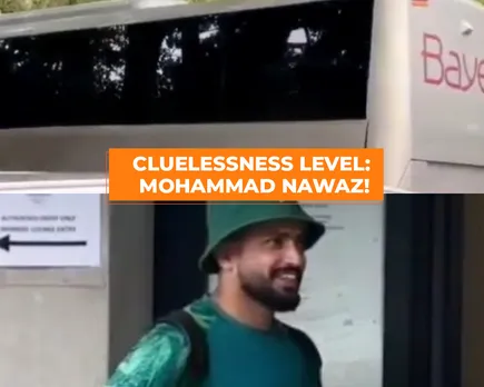 WATCH: Pakistan's forgotten all-rounder Mohammad Nawaz left behind at team hotel as bus depart with rest of the players, video goes viral