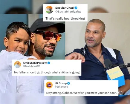 'That’s really heartbreaking' - Fans react as Shikhar Dhawan shares feeling about not meeting his son Zoravar for last 5-6 months