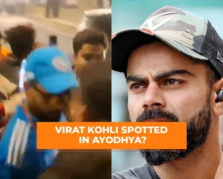 WATCH: Virat Kohli's doppelganger mobbed by fans for selfies amid 'Pran Pratishtha' ceremony of Shree Ram in Ayodhya