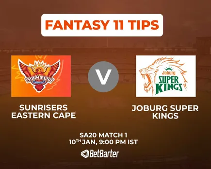 SUNE vs JSK Dream11 Prediction, Fantasy Cricket Tips, Match 1 Today's Playing 11 and Pitch Report for SA20 2024